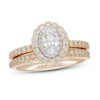 Thumbnail Image 1 of Neil Lane Diamond Bridal Set 1 ct tw Oval & Round 14K Two-Tone Gold