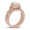 Thumbnail Image 2 of Neil Lane Diamond Bridal Set 2-3/8 ct tw Pear & Round-cut 14K Rose Gold