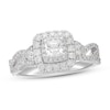 Thumbnail Image 0 of Neil Lane Diamond Engagement Ring 1 ct tw Princess & Round 14K White Gold