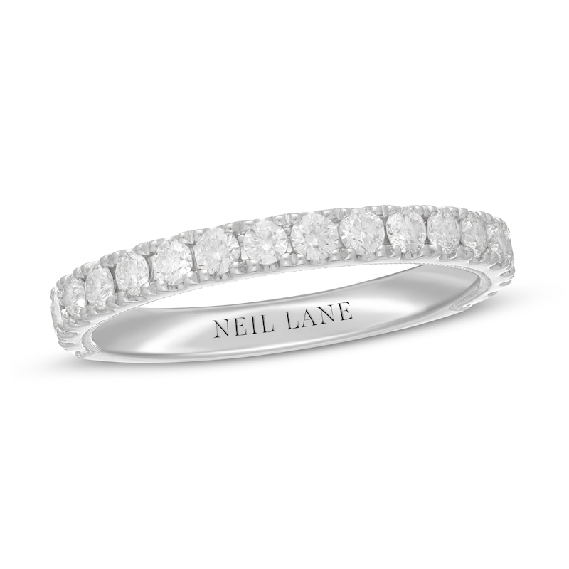 Main Image 7 of Neil Lane Diamond Wedding Band 5/8 ct tw Round-cut 14K White Gold