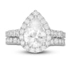 Thumbnail Image 3 of Neil Lane Pear Shaped-cut Diamond Bridal Set 3-1/2 ct tw 14K White Gold