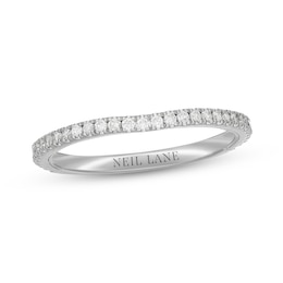 Neil Lane Diamond Wedding Band 1/4 ct tw Round-cut 14K White Gold