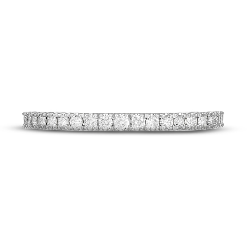 Main Image 9 of Neil Lane Diamond Wedding Band 1/3 ct tw Round-cut 14K White Gold