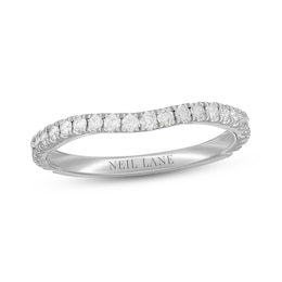 Neil Lane Diamond Wedding Band 3/8 ct tw Round-cut 14K White Gold