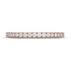 Thumbnail Image 9 of Neil Lane Diamond Wedding Band 3/8 ct tw Round-cut 14K Rose Gold