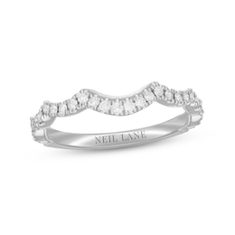 Neil Lane Diamond Wedding Band 1/3 ct tw Round-cut 14K White Gold