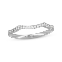 Neil Lane Diamond Wedding Band 1/5 ct tw Round-cut 14K White Gold