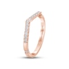 Thumbnail Image 2 of Monique Lhuillier Bliss Diamond Wedding Band 1/5 ct tw Round-cut 18K Rose Gold