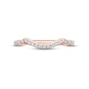 Thumbnail Image 4 of Monique Lhuillier Bliss Diamond Wedding Band 1/5 ct tw Round-cut 18K Rose Gold