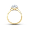 Thumbnail Image 3 of Monique Lhuillier Bliss Diamond Engagement Ring 1-3/8 ct tw Round & Marquise-cut 18K Two-Tone Gold