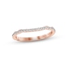 Thumbnail Image 1 of Monique Lhuillier Bliss Diamond Wedding Band 1/5 ct tw Round-cut 18K Rose Gold