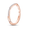 Thumbnail Image 2 of Monique Lhuillier Bliss Diamond Wedding Band 1/5 ct tw Round-cut 18K Rose Gold