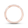 Thumbnail Image 3 of Monique Lhuillier Bliss Diamond Wedding Band 1/5 ct tw Round-cut 18K Rose Gold