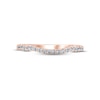 Thumbnail Image 4 of Monique Lhuillier Bliss Diamond Wedding Band 1/5 ct tw Round-cut 18K Rose Gold