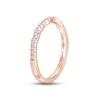 Thumbnail Image 2 of Monique Lhuillier Bliss Diamond Wedding Band 1/5 ct tw Round-cut 18K Rose Gold