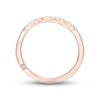 Thumbnail Image 3 of Monique Lhuillier Bliss Diamond Wedding Band 1/5 ct tw Round-cut 18K Rose Gold