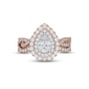 Thumbnail Image 3 of Neil Lane Pear Shaped-cut Diamond Bridal Set 1-3/4 ct tw 14K Two-Tone Gold