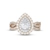 Thumbnail Image 3 of Neil Lane Pear Shaped Diamond Bridal Set 1-3/4 ct tw 14K Two-Tone Gold