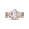 Thumbnail Image 3 of Neil Lane Marquise-cut Diamond Bridal Set 1-1/2 ct tw 14K Rose Gold