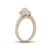 Thumbnail Image 5 of Neil Lane Diamond Engagement Ring 3/4 ct tw Heart & Round-cut 14K Two-Tone Gold