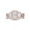 Thumbnail Image 3 of Neil Lane Emerald-cut Diamond Bridal Set 1-3/4 ct tw 14K Rose Gold