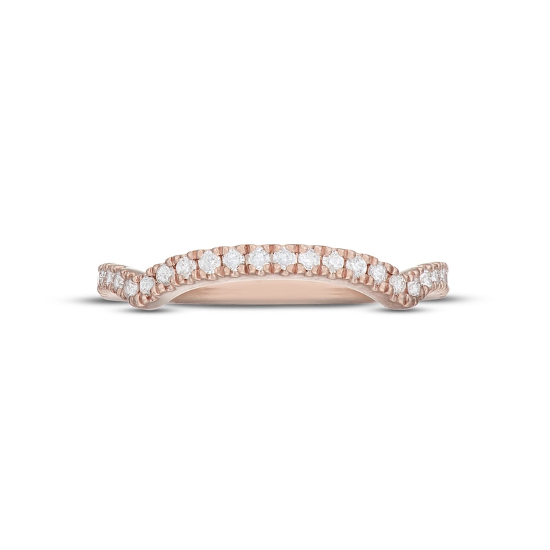 Main Image 9 of Neil Lane Diamond Wedding Band 1/4 ct tw 14K Rose Gold