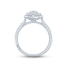 Thumbnail Image 3 of Monique Lhuillier Bliss Diamond Engagement Ring 1-1/3 ct tw Round & Marquise-cut 18K White Gold
