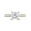 Thumbnail Image 2 of THE LEO Legacy Lab-Created Diamond Princess-Cut Engagement Ring 1-7/8 ct tw 14K Yellow Gold