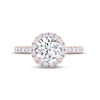 Thumbnail Image 2 of THE LEO Legacy Lab-Created Diamond Engagement Ring 1-7/8 ct tw 14K Rose Gold