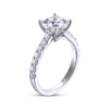 Thumbnail Image 2 of THE LEO Legacy Lab-Grown Diamond Princess-Cut Engagement Ring 2-3/8 ct tw 14K White Gold