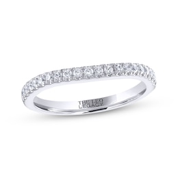 THE LEO Legacy Lab-Grown Diamond Wedding Band 1/4 ct tw 14K White Gold