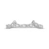 Thumbnail Image 3 of Neil Lane Round-Cut Diamond Wedding Band 1/8 ct tw 14K White Gold