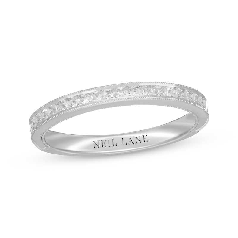 Main Image 1 of Neil Lane Princess-Cut Diamond Wedding Band 5/8 ct tw 14K White Gold