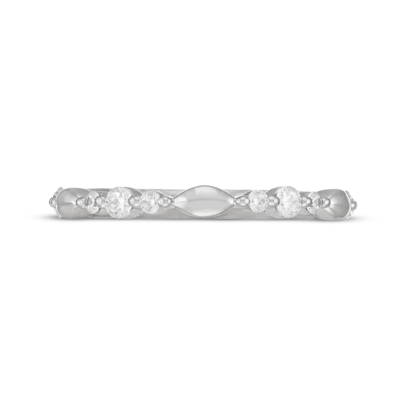 Main Image 3 of Neil Lane Round-Cut Diamond Wedding Band 1/3 ct tw 14K White Gold