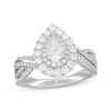 Thumbnail Image 0 of Neil Lane Pear-Shaped Diamond Engagement Ring 1-1/2 ct tw 14K White Gold