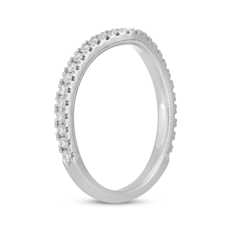 Main Image 2 of Neil Lane Round-Cut Diamond Wedding Band 1/3 ct tw 14K White Gold