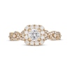 Thumbnail Image 2 of Neil Lane Round-Cut Diamond Cushion Frame Engagement Ring 1 ct tw 14K Yellow Gold