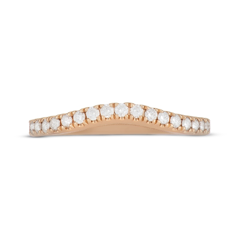 Main Image 3 of Neil Lane Contoured Diamond Wedding Band 3/8 ct tw 14K Yellow Gold