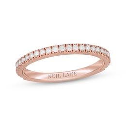 Neil Lane Diamond Wedding Band 1/3 ct tw 14K Rose Gold