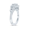 Thumbnail Image 2 of Monique Lhuillier Bliss Oval-Cut Diamond Engagement Ring 1-1/4 ct tw 18K White Gold