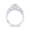 Thumbnail Image 3 of Monique Lhuillier Bliss Oval-Cut Diamond Engagement Ring 1-1/4 ct tw 18K White Gold