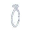 Thumbnail Image 2 of Monique Lhuillier Bliss Oval-Cut Diamond Engagement Ring 1 ct tw 18K White Gold