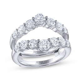 THE LEO Legacy Lab-Grown Diamond Enhancer Ring 2 ct tw 14K White Gold