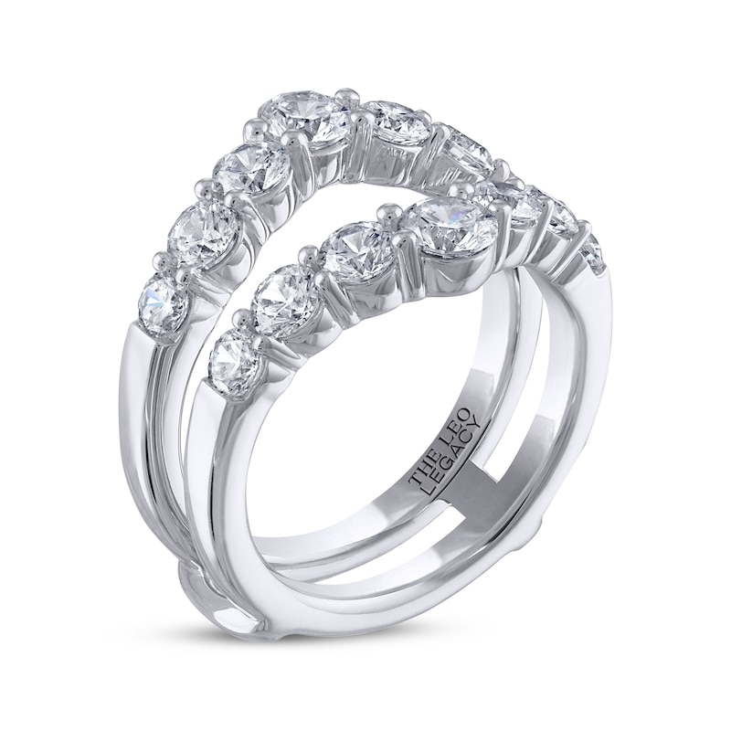 Main Image 2 of THE LEO Legacy Lab-Grown Diamond Enhancer Ring 2 ct tw 14K White Gold