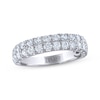 Thumbnail Image 1 of THE LEO Legacy Lab-Grown Diamond Two-Row Anniversary Ring 1-1/2 ct tw 14K White Gold