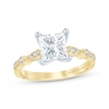 Thumbnail Image 1 of Monique Lhuillier Bliss Princess-Cut Lab-Grown Diamond Engagement Ring 1-7/8 ct tw 18K Two-Tone Gold