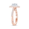 Thumbnail Image 2 of Monique Lhuillier Bliss Round-Cut Lab-Grown Diamond Engagement Ring 1-7/8 ct tw 18K Two-Tone Gold