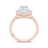 Thumbnail Image 3 of Monique Lhuillier Bliss Round-Cut Lab-Grown Diamond Engagement Ring 1-7/8 ct tw 18K Two-Tone Gold