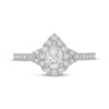 Thumbnail Image 3 of Neil Lane Pear-Shaped Diamond Halo Engagement Ring 1 ct tw 14K White Gold