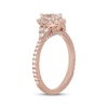 Thumbnail Image 2 of Neil Lane Pear-Shaped Diamond Halo Engagement Ring 1 ct tw 14K Rose Gold